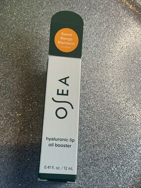 Sea Hyaluronic Lip Oil Booster - Clear with Orange Accent